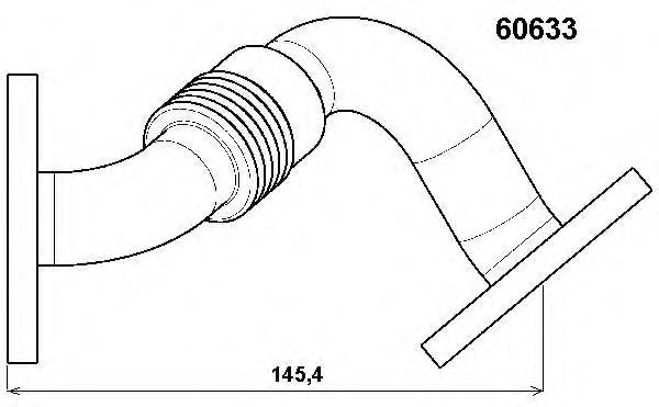 60633D Wahler Шланги и трубки системы рециркуляции
