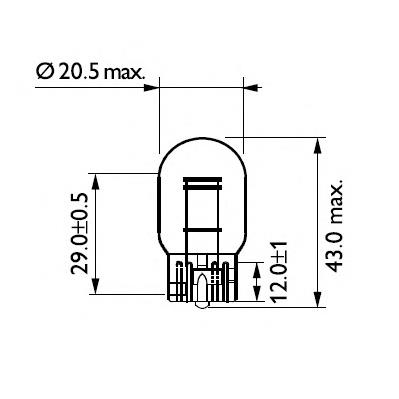 12066B2 Philips lâmpada