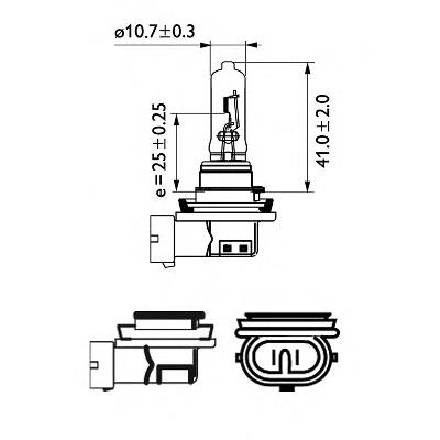 12361C1 Philips Лампочка дальнего света