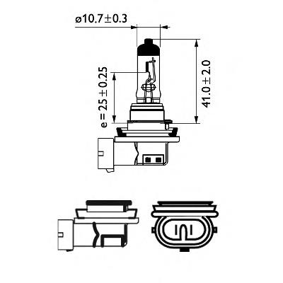 Лампочка ближнего света Philips 12360C1 цена, от 9.44 USD
