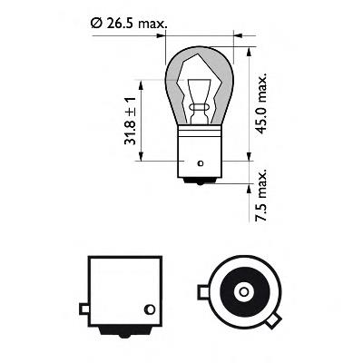 Лампочка 12496NACP Philips