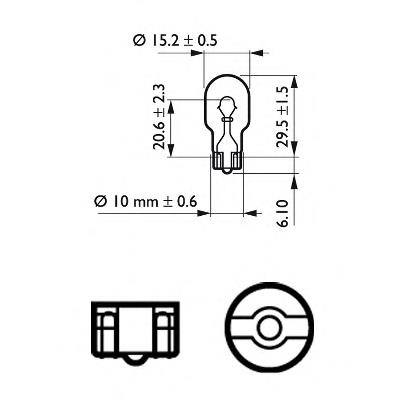 Лампа автомобильная Philips 12067B2