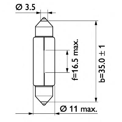 Лампочка накаливания Philips 13844CP цена, от 0.30 USD