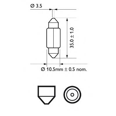 Лампочка 12860LLECOCP Philips