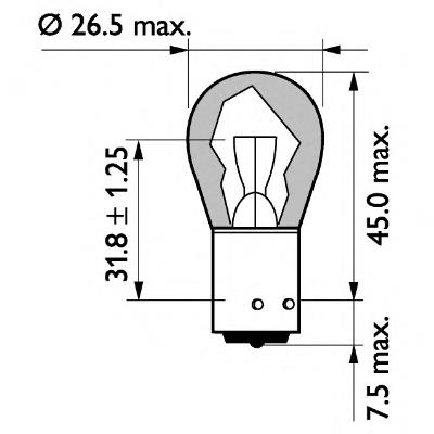 Лампочка 13496MLCP Philips