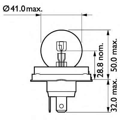 Лампочка галогенная 13620C1 Philips