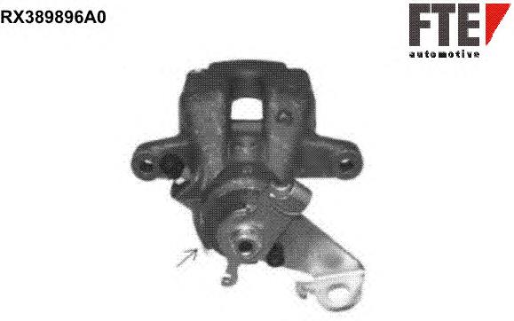 RX389896A0 FTE suporte do freio traseiro direito