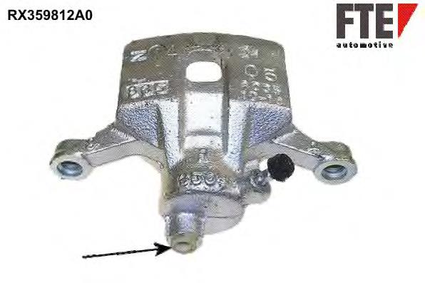 RX359812A0 FTE suporte do freio traseiro direito