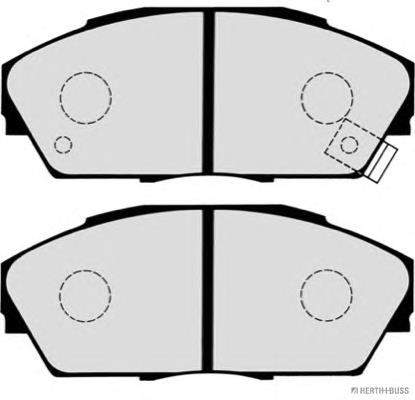 Sapatas do freio dianteiras de disco Samko 5SP322