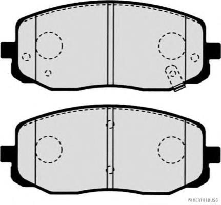 Передние тормозные колодки J3600506 Jakoparts