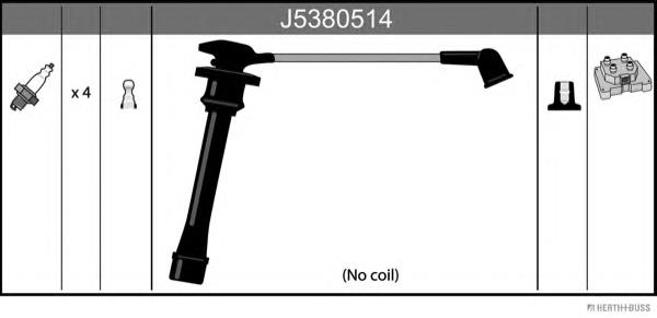Высоковольтные провода J5380514 Jakoparts
