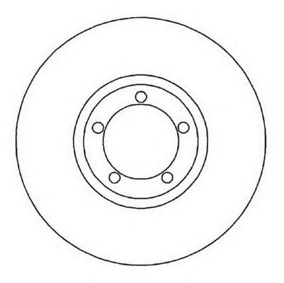 Передние тормозные диски 561625BC Jurid/Bendix