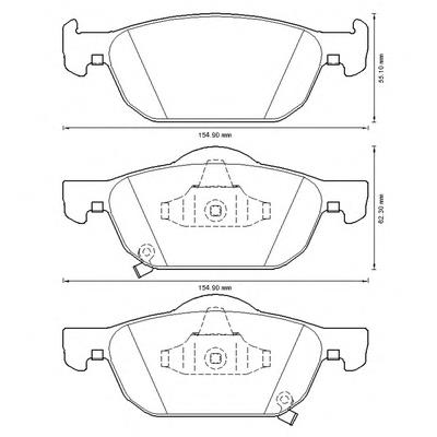 Колодки Jurid/Bendix 572624B цена, от 29.94 USD
