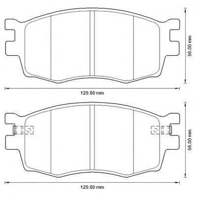 Тормозные колодки Jurid/Bendix 572593B