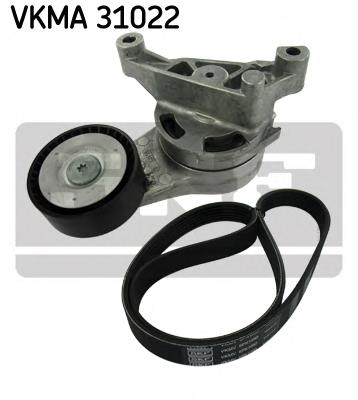 VKMA 31022 SKF correia dos conjuntos de transmissão, kit
