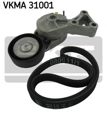 Correia dos conjuntos de transmissão, kit VKMA31001 SKF