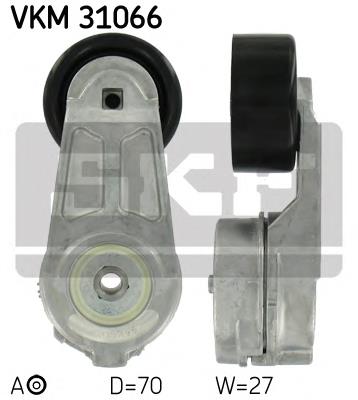 VKM 31066 SKF reguladora de tensão da correia de transmissão
