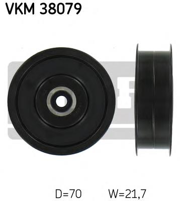 VKM38079 SKF rolo parasita da correia de transmissão