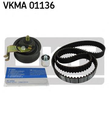 Ремень ГРМ, комплект SKF VKMA01136