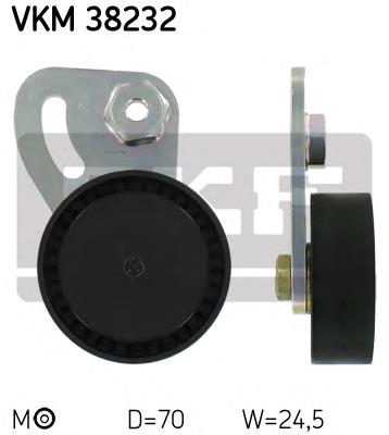 VKM38232 SKF rolo de reguladora de tensão da correia de transmissão