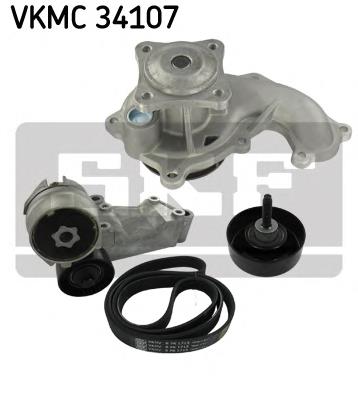 VKMC34107 SKF bomba de água (bomba de esfriamento)