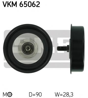 VKM 65062 SKF rolo de reguladora de tensão da correia de transmissão