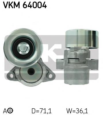 VKM64004 SKF reguladora de tensão da correia de transmissão