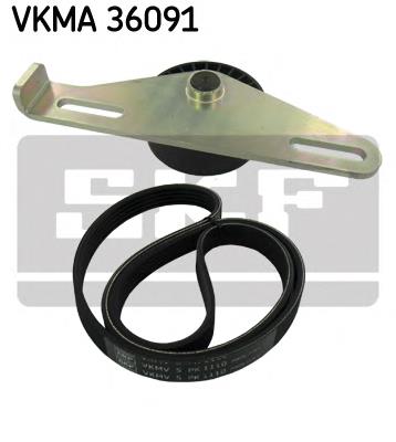VKMA 36091 SKF correia dos conjuntos de transmissão, kit