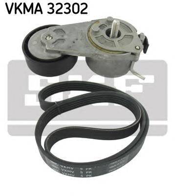 VKMA 32302 SKF correia dos conjuntos de transmissão, kit