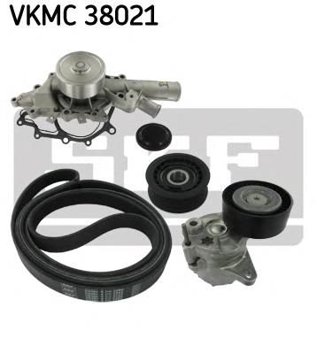 VKMC38021 SKF correia dos conjuntos de transmissão, kit