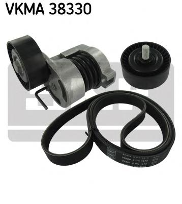 VKMA38330 SKF correia dos conjuntos de transmissão, kit