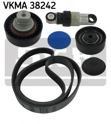 VKMA 38242 SKF correia dos conjuntos de transmissão, kit