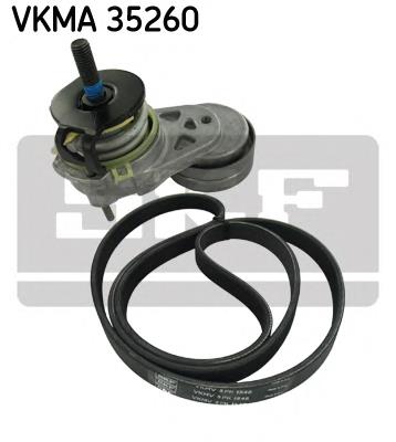 VKMA35260 SKF correia do mecanismo de distribuição de gás, kit