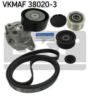 VKMAF380203 SKF correia dos conjuntos de transmissão, kit