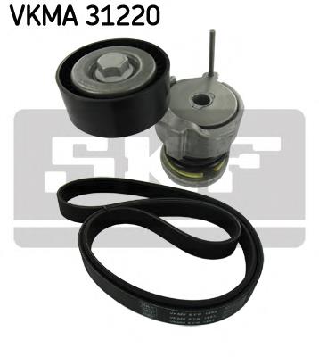 Correia dos conjuntos de transmissão, kit VKMA31220 SKF