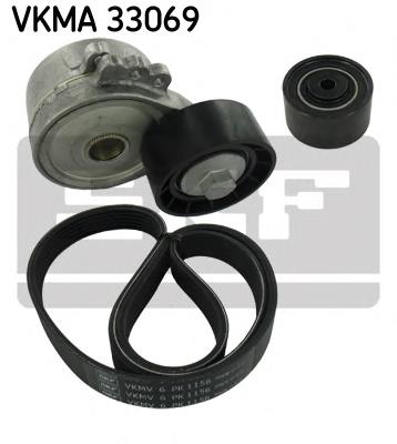 VKMA33069 SKF correia dos conjuntos de transmissão, kit