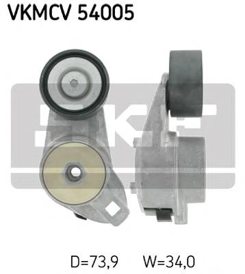 Reguladora de tensão da correia de transmissão VKMCV54005 SKF