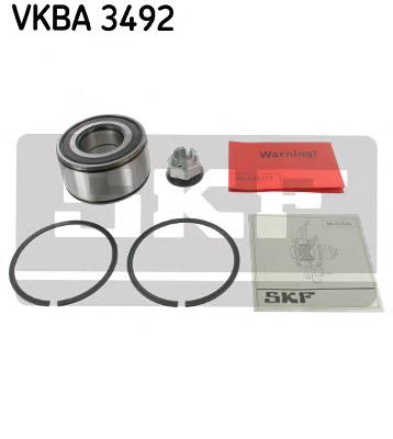 VKBA3492 SKF rolamento de cubo dianteiro