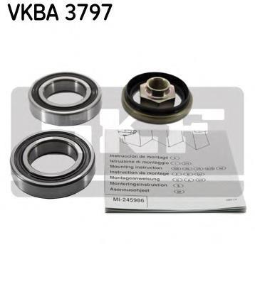 Rolamento de cubo dianteiro VKBA3797 SKF