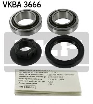 VKBA3666 SKF rolamento de cubo traseiro