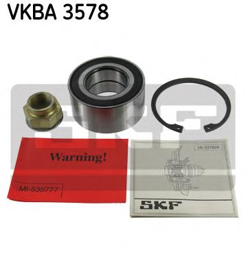 VKBA3578 SKF rolamento de cubo dianteiro
