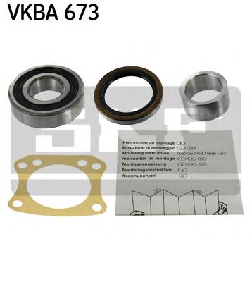 Rolamento de cubo traseiro VKBA673 SKF