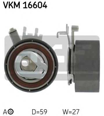 VKM16604 SKF rolo de reguladora de tensão da correia do mecanismo de distribuição de gás