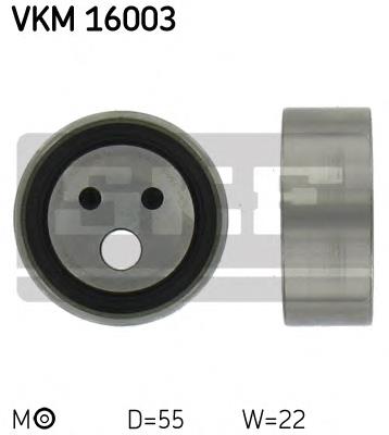 VKM 16003 SKF rolo de reguladora de tensão da correia do mecanismo de distribuição de gás