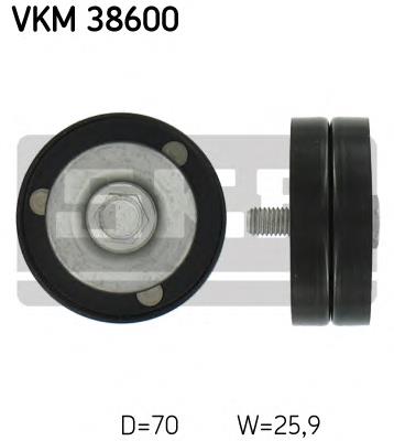 VKM38600 SKF rolo de reguladora de tensão da correia de transmissão