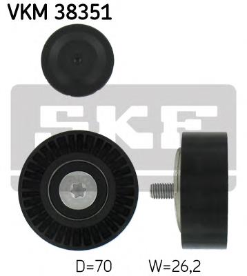 VKM38351 SKF rolo parasita da correia de transmissão