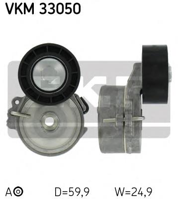 VKM 33050 SKF reguladora de tensão da correia de transmissão