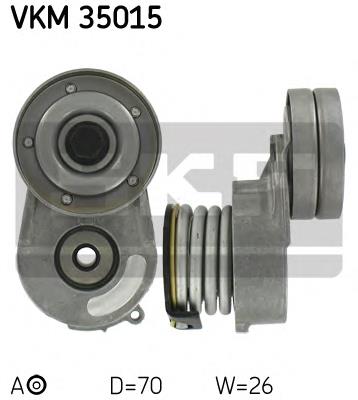 VKM 35015 SKF reguladora de tensão da correia de transmissão