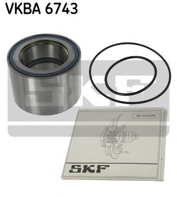 VKBA 6743 SKF rolamento de cubo traseiro