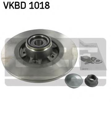 VKBD 1018 SKF disco do freio traseiro